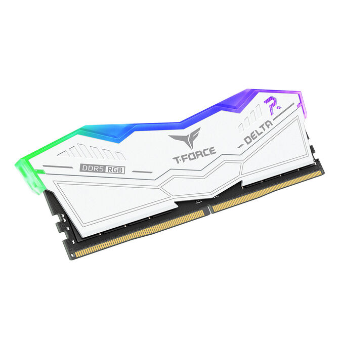 Team Group Kit 48GB (2 x 24GB) DDR5 7600MHz Delta RGB Blanco CL36 image number 2