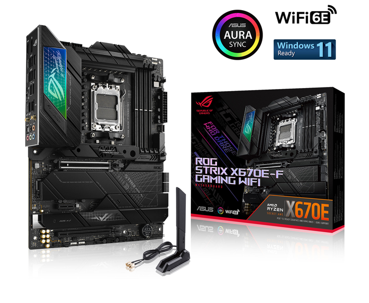 Placa Base Asus ROG Strix X670E-F Gaming WiFi image number 0