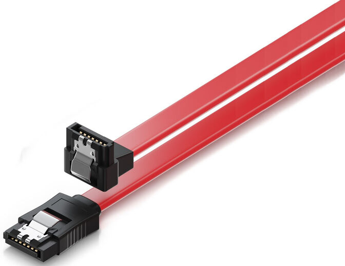 Cable SATA Ewent 6Gbits SATA L-Type para L-Type 90&ordm; C/Clipe 30 CM image number 0
