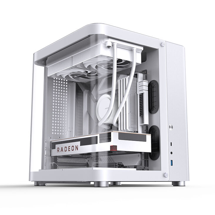 Caja Micro-ATX Jonsbo TK-1 2.0 Vidrio Templado Blanco image number 19