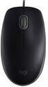 Ratón Óptico Logitech B110 Silent 1000DPI Negro image number null