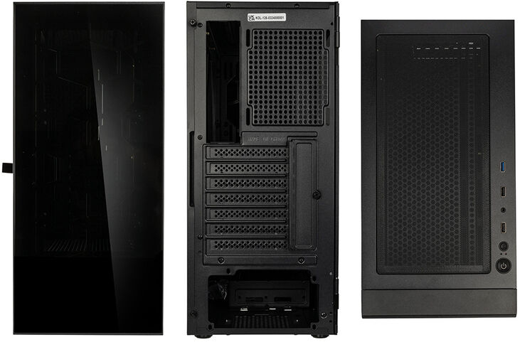 Caja ATX Kolink Observatory HF Glass Core Negro image number 7