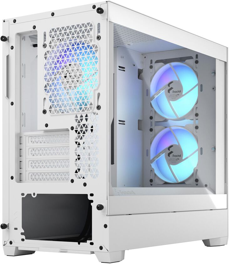 Torre Micro-ATX Fractal Design Pop Mini Air RGB White TG Clear Tint image number 3