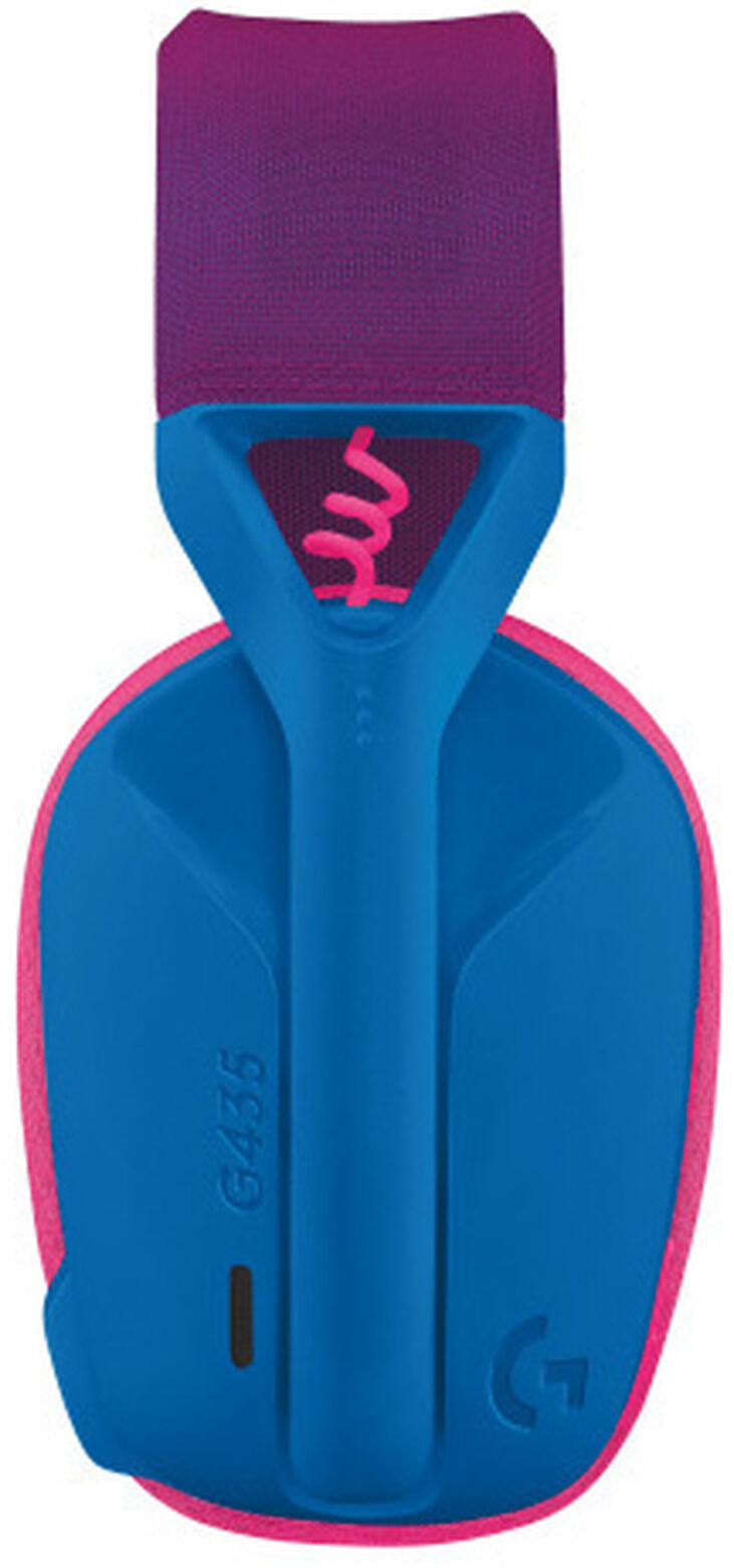 Auriculares Logitech G Series G435 Lightspeed Wireless Azul/Rosa image number 4