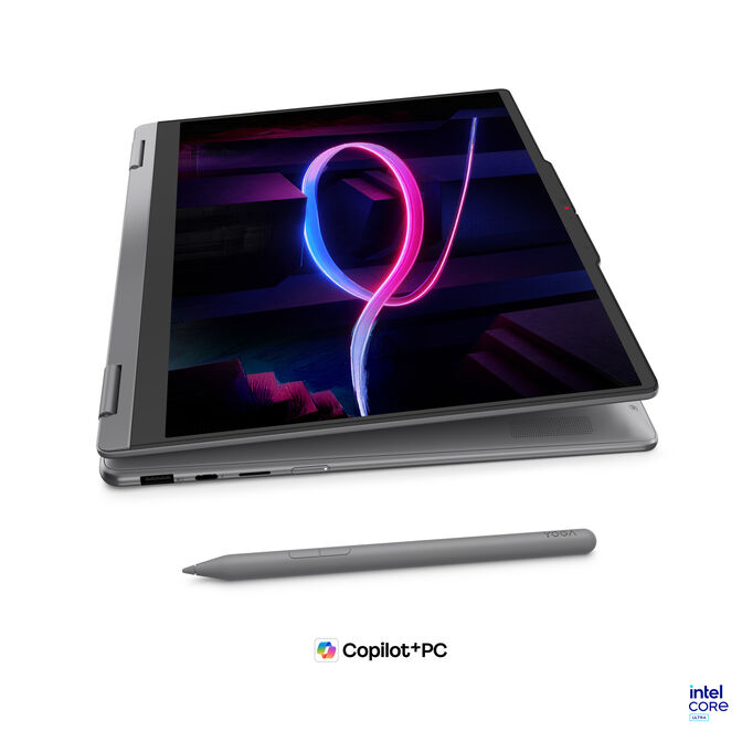 Port&aacute;til Lenovo Yoga 7i 2-in-1 14IPH11-806 14" Ultra 7 355 32GB 1TB 2.8K OLED 120Hz W11 + Pen (sem carregador) image number 7