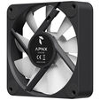 Ventilador APNX FP1-R-120 PWM ARGB Negro - 120mm (Pack 3) image number null