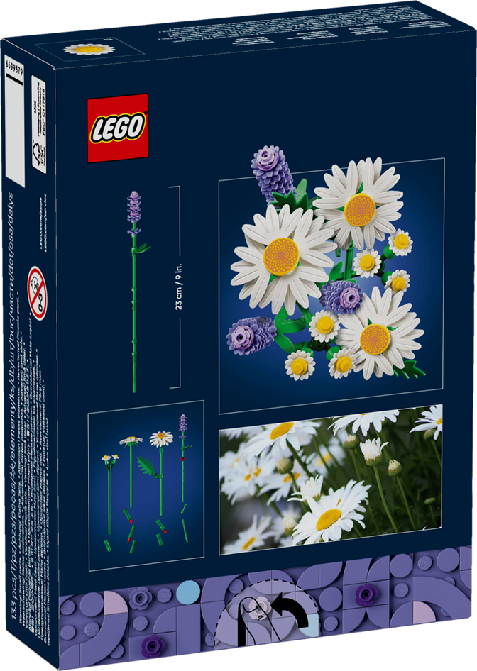 LEGO Botanicals: Margaritas, 133 Piezas (11508) image number 1