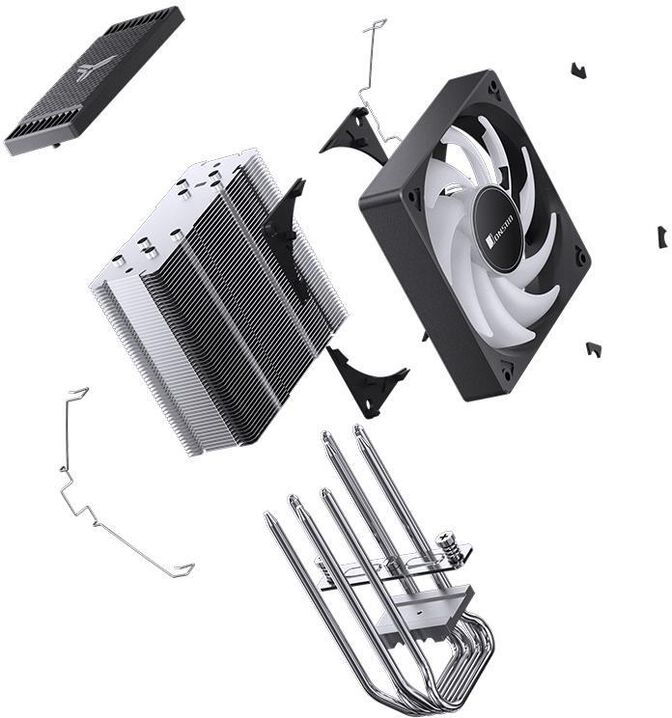 Ventilador CPU Jonsbo CR-1000 EVO ARGB Negro 120mm image number 21