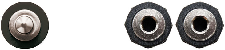 Cable de Divisão Audio NanoCable Jack 3,5/M - 2x Jack 3,5/F 15 CM Negro image number 1