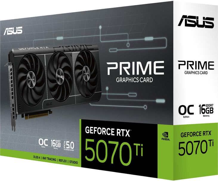 Tarjeta Gráfica Asus GeForce® RTX 5070 Ti Prime OC 16GB GDDR7 DLSS4 image number 12