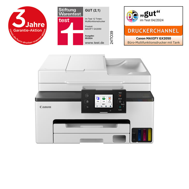 Multifuncional Canon MAXIFY GX2050 Wi-Fi MegaTank image number 6