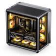 Caja ATX Jonsbo X400 Vidrio Templado Curvo Gris image number null