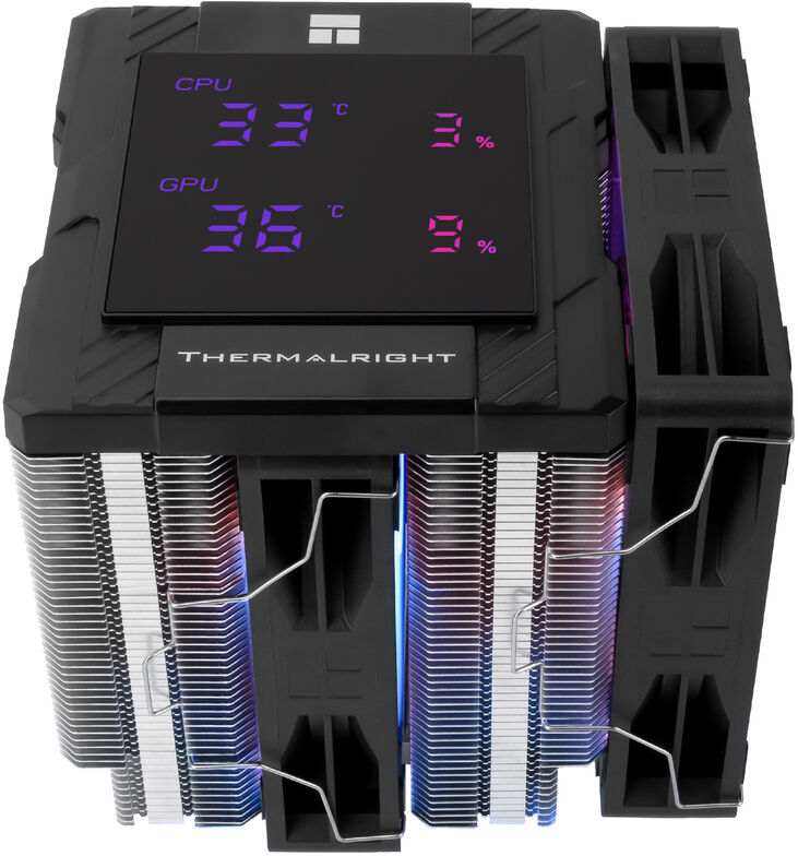 Ventilador CPU Thermalright Peerless Assassin 120 Digital ARGB Negro image number 7