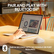 Rat&oacute;n Logitech M240 Silent Bluetooth Blanco image number null