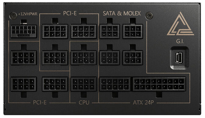 Fuente Alimentaci&oacute;n Modular MSI MEG A1300P PCIE5 1300W 80+ Platinum image number 1