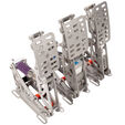Conjunto Controladora para Pedales + Pedais VRS DirectForce Pro - 3 Pedales ( Acelerador + Freno+ Embrague) image number null
