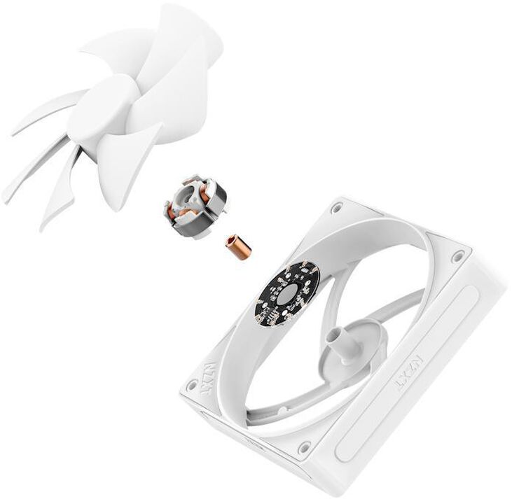 Ventilador NZXT F120P STATIC PRESSURE V2 120mm - Single Pack Blancas image number 5