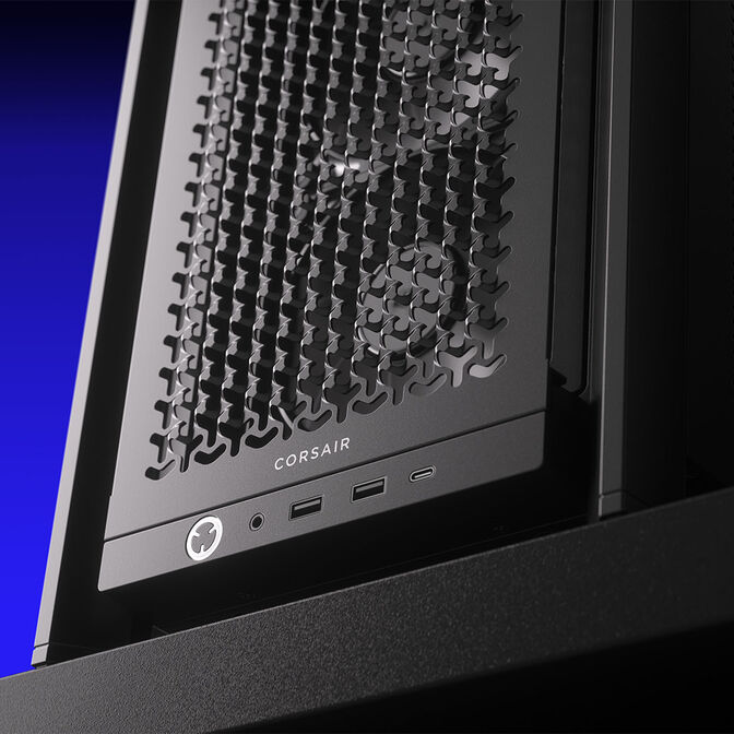 Torre E-ATX Corsair 4000D RS Negro Cristal Templado image number 12