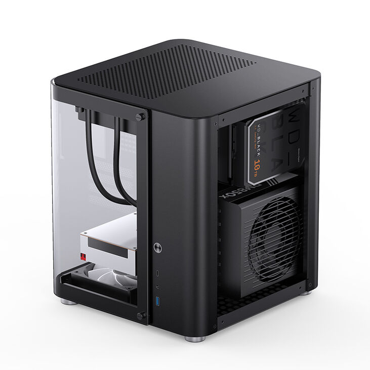Caja Mcro-ATX Jonsbo TK-1 2.0 Vidrio Templado Negro image number 12