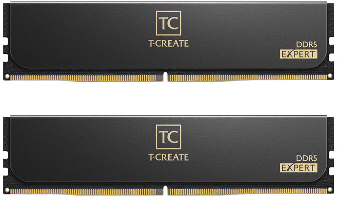 Team Group Kit 32GB (2 x 16GB) DDR5 6400MHz T-Create Expert Negro CL32 image number 0
