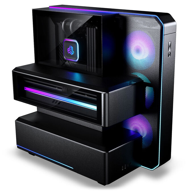 Caja ATX Phanteks EX5 PLUS DRGB Negra (Incluye AIO 360mm) image number 3