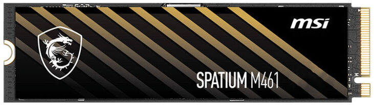 SSD MSI SPATIUM M461 1TB Gen4 M.2 NVMe (5000/3200MB/s) image number 1