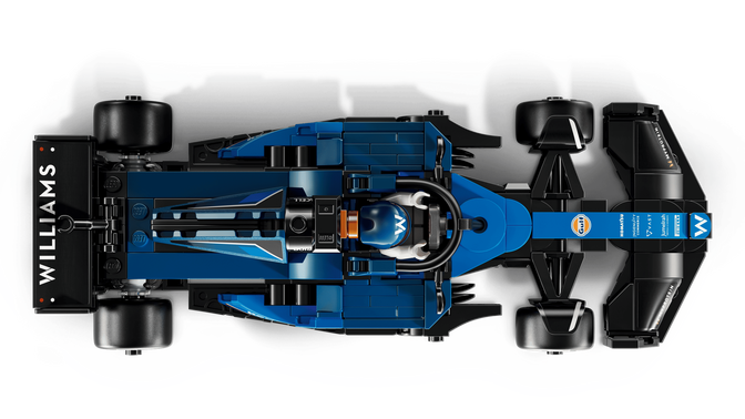 LEGO Speed Champions: Coche de Carreras Williams Racing FW46 F1, 263 Piezas (77249) image number 3
