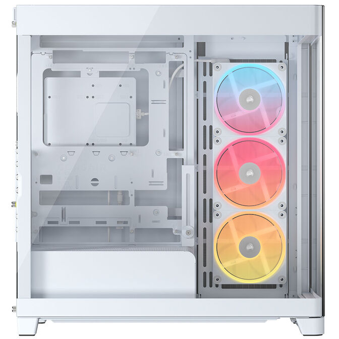 Torre E-ATX Corsair 4500X LX-R RGB Blanco Cristal Templado image number 5