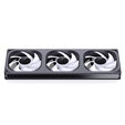 Ventilador Jonsbo ZB-360 RGB de Marco &Uacute;nico Negros &ndash; Triple Ventilador 120mm (360mm) image number null