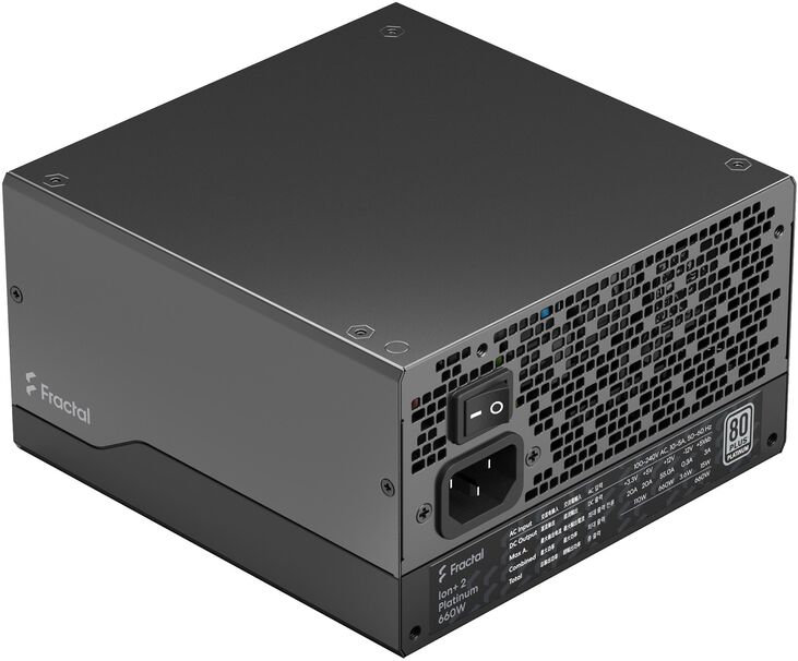 Fuente Alimentación Fractal Design Ion+ 2 660W 80+ Platinum Full Modular image number 5
