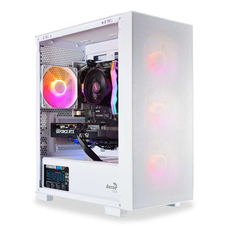Ordenador AURA Gamer-PC Ryzen 5 7500F 32GB DDR5 1TB RTX 5060 Ti 16GB WiFi W11 image number 1