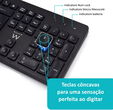 Teclado + Rat&oacute;n Ewent Wireless PT Black image number null