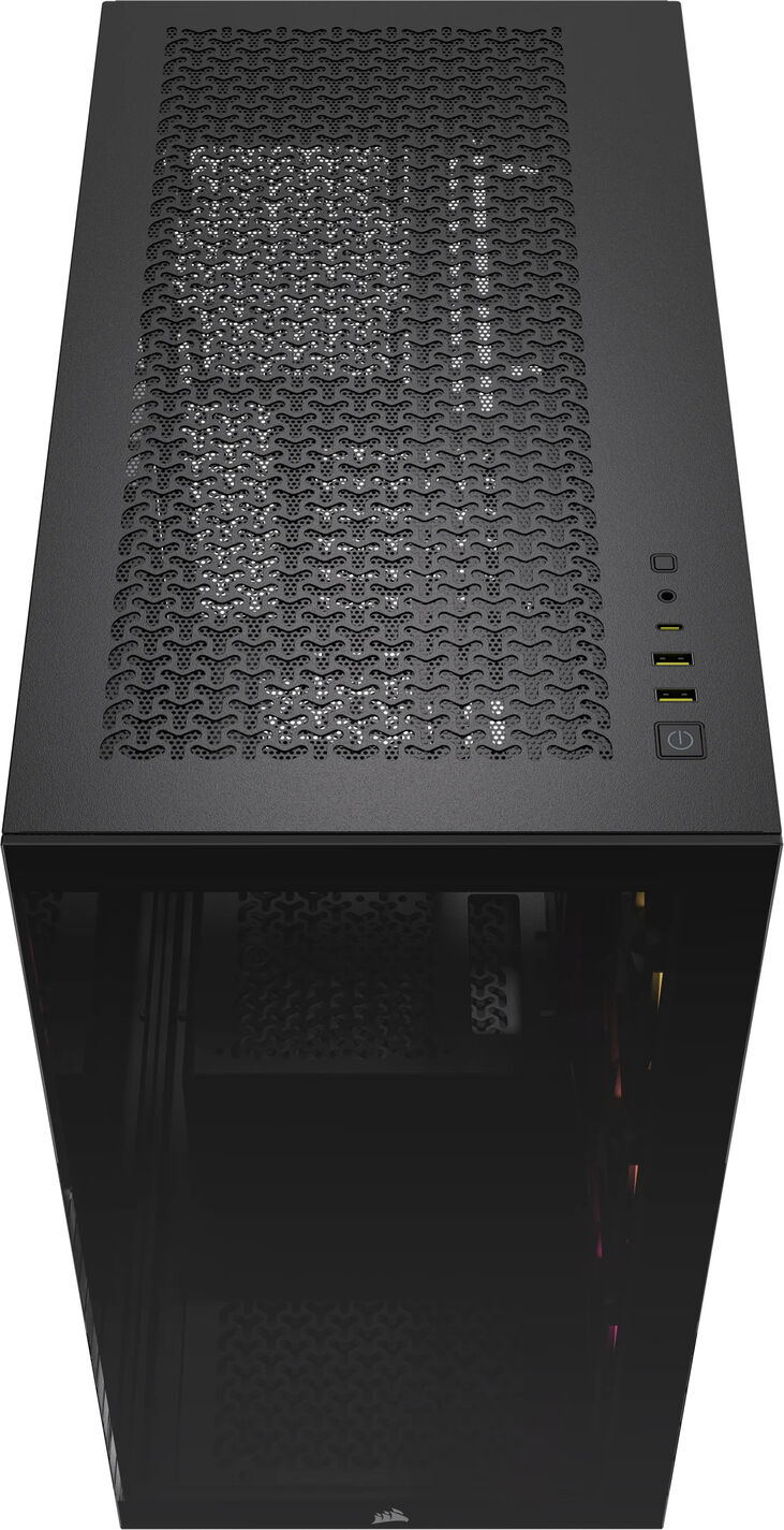 Torre ATX Corsair iCUE LINK 3500X RGB Negro Cristal Templado image number 1