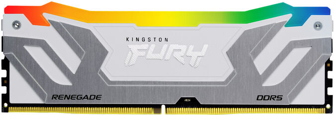 Kingston Kit 48GB (2 x 24GB) DDR5 CU-DIMM 8400MHz FURY Renegade RGB White CL40 image number 2