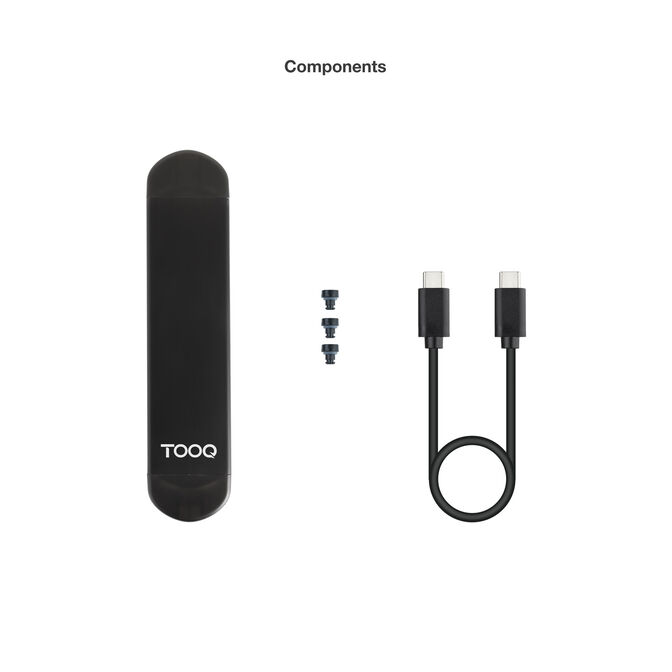 Caja SSD Tooq TQE-2240B M.2 NGFF/NVMe USB3.2 Gen 2 USB-C+USB-A image number 7