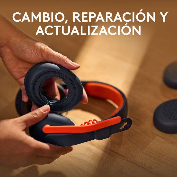 Headset Logitech Zone Learn USB-C Azul image number 19