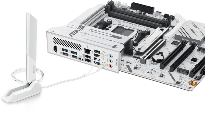 Placa Base Asus X870 MAX Gaming White WiFi image number 7