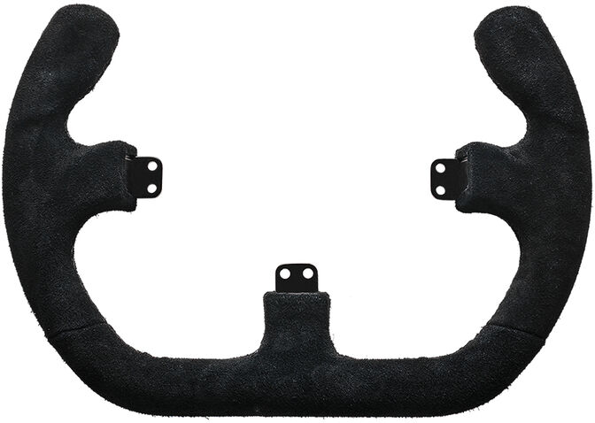 Asetek SimSports GT Rim - Open D, Gamuza negra image number 0