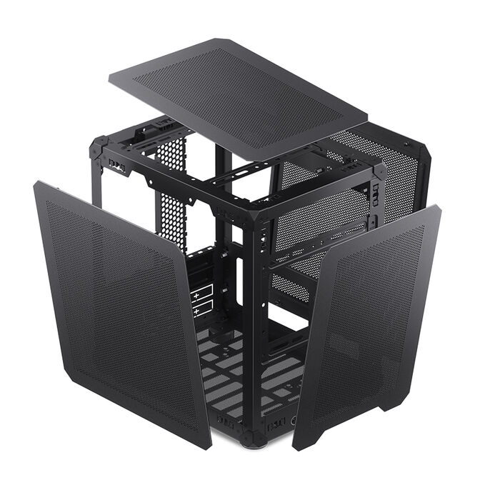 Caja Micro-ATX Jonsbo C6 Negro image number 4