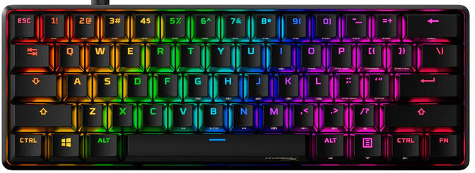 Teclado Mec&acirc;nico HyperX Alloy Origins 60 RGB Gaming US Red Switches image number 0