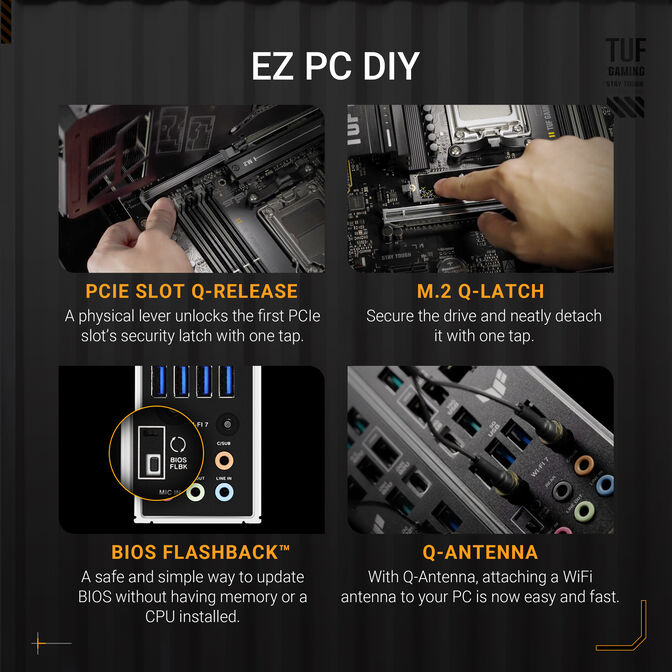 Placa Base Asus TUF B850-Plus Gaming WiFi image number 5