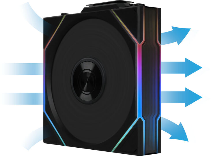 Ventilador Lian Li UNI FAN TL120 Wireless RGB PWM Negro 120mm (Pack 3) image number 4