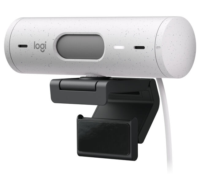 Webcam Logitech Brio 500 Full HD 1080p USB-C Blanco Sujo image number 2