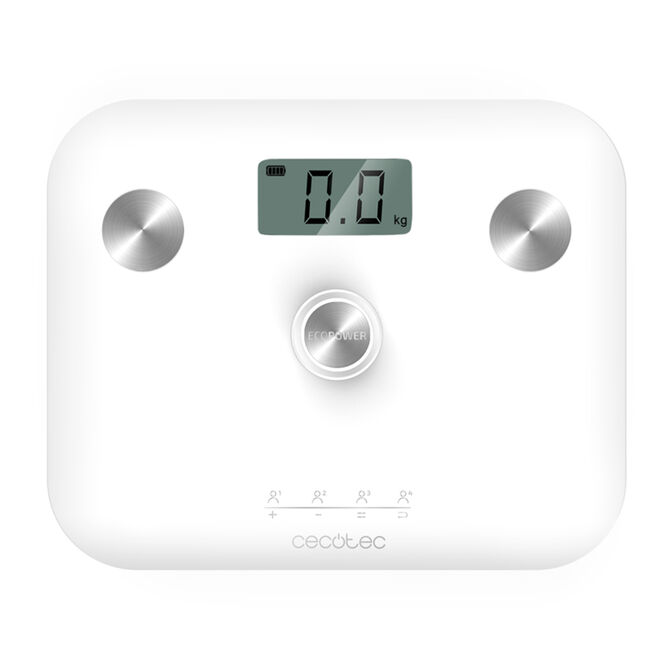 B&aacute;scula de Ba&ntilde;o Cecotec EcoPower 10100 Full Healthy White image number 0