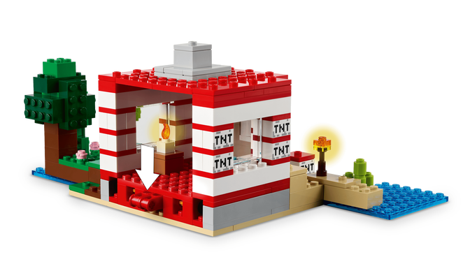 LEGO Minecraft: La Casa-TNT de la Jungla, 287 Piezas (21275) image number 3