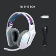 Auriculares Logitech G733 RGB Lightspeed Wireless Blanco image number null