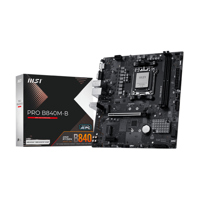 Placa Base MSI PRO B840M-B image number 0