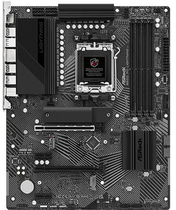 Placa Base ASRock B650 PG Lightning image number 1