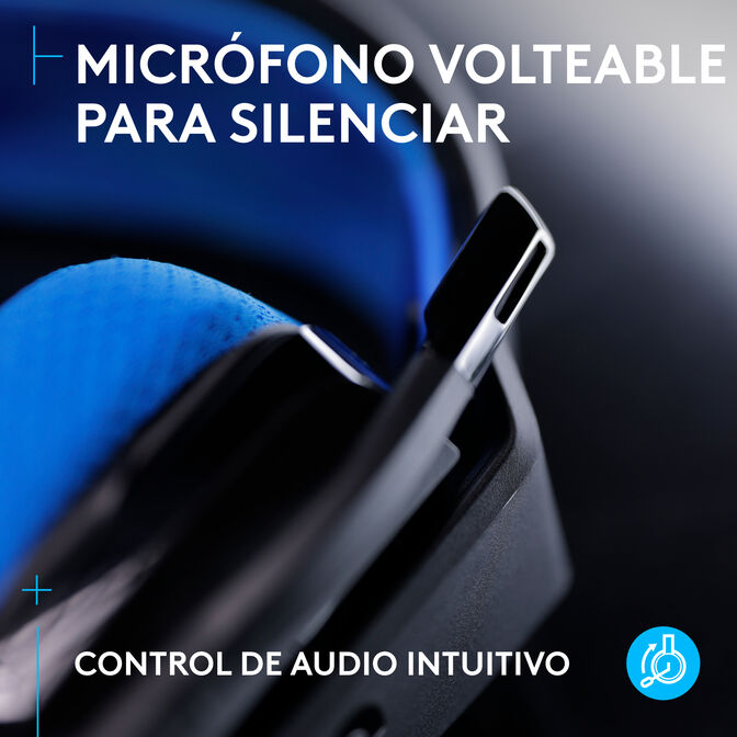 Auriculares Logitech G535 Lightspeed Wireless Negro/Azul image number 6