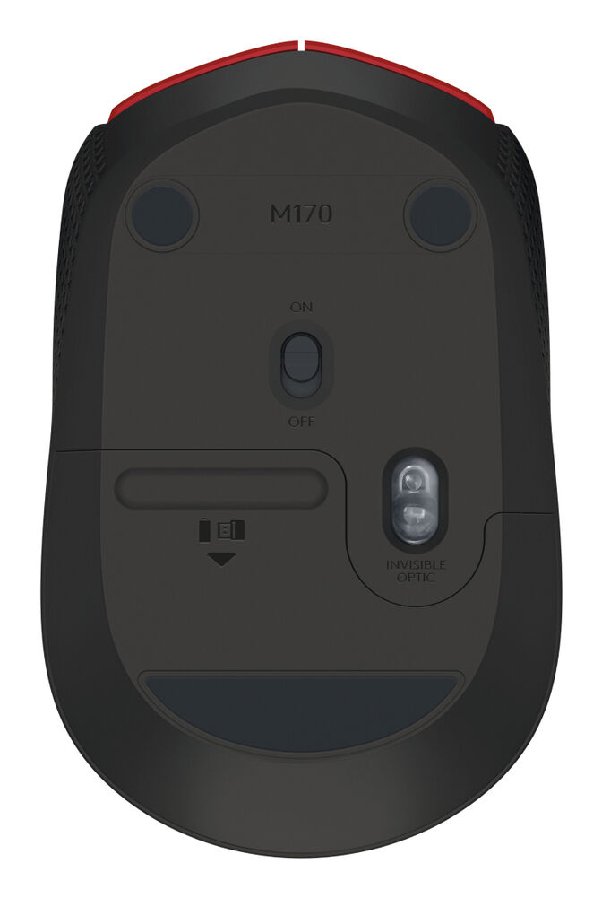 Rat&oacute;n Logitech M171 Wireless Vermelho/Negro image number 1